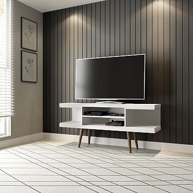 MANHATTAN COMFORT Utopia TV Stand with 4 Shelves