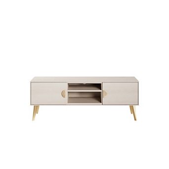 MANHATTAN COMFORT Haley Mid-Century Modern TV Stand