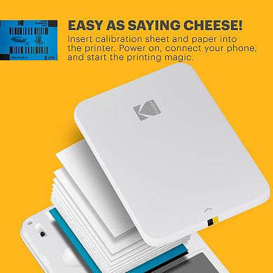 Kodak Zink Photo Paper 2x3"(20 Sheets) Compatible With Printomatic, Smile & Step Cameras & Printers