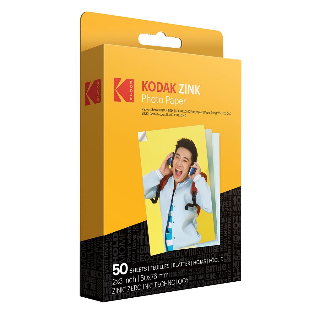 Kodak Zink Photo Paper 2x3