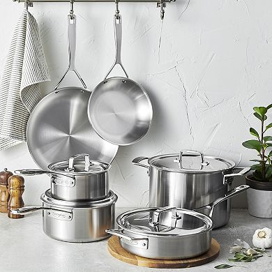 Demeyere Essential 5-ply Stainless Steel Cookware Set
