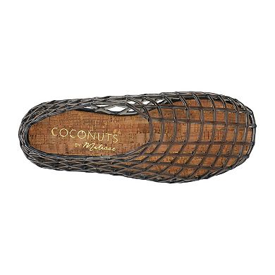 Coconuts by Matisse Marlow Cutout Round-Toe Jelly Flat