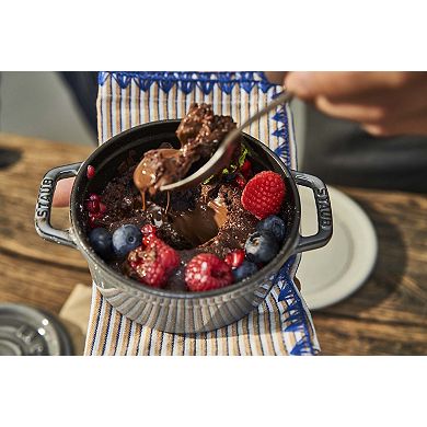 Staub Cast Iron 0.5-qt Round Cocotte