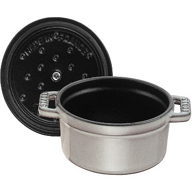 Staub Cast Iron 0.25-qt Mini Round Cocotte