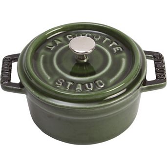 Staub Cast Iron 0.25-qt Mini Round Cocotte