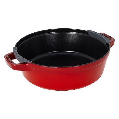 Staub Cast Iron Set 4-pc, Stackable Space-saving Cookware Set