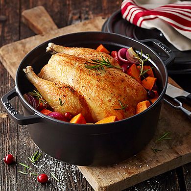 Staub Cast Iron 5.5-qt Round Cocotte