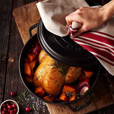 Staub Cast Iron 5.5-qt Round Cocotte