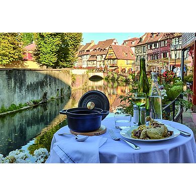 Staub Cast Iron 1.25-qt Round Cocotte