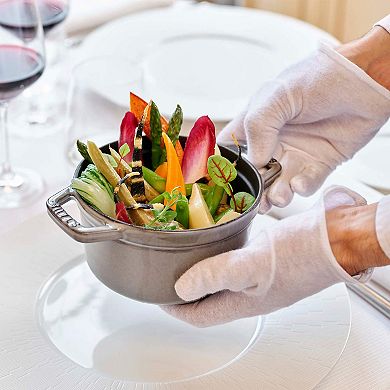 Staub Cast Iron 1.25-qt Round Cocotte