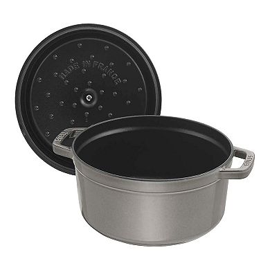 Staub Cast Iron 0.75-qt Round Cocotte