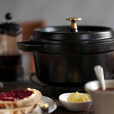 Staub Cast Iron 2.75-qt Round Cocotte