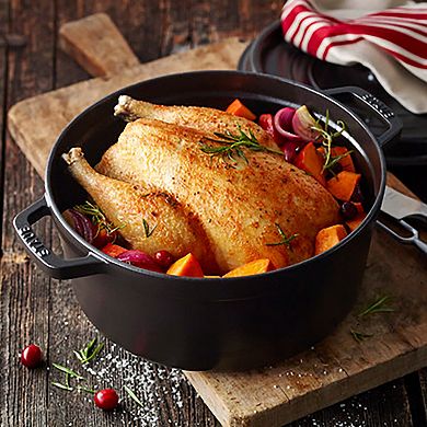 Staub Cast Iron 2.75-qt Round Cocotte