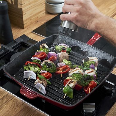 Staub Cast Iron 12-inch Square Grill Pan