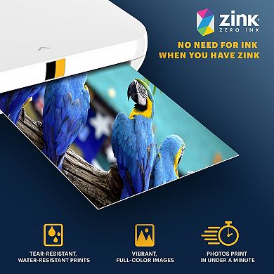 Kodak Zink Photo Paper 2x3"(100 Sheets) Compatible With Printomatic, Smile & Step Cameras & Printers