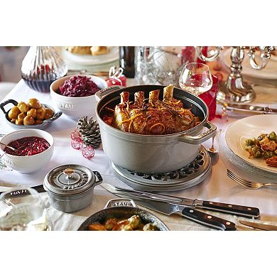Staub Cast Iron 9-qt Round Cocotte