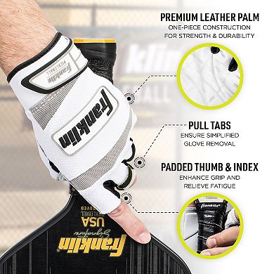 Franklin Sports Leather Left Handed Pickleball Glove