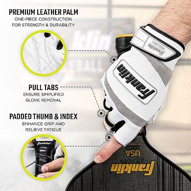 Franklin Sports Leather Right Handed Pickleball Glove