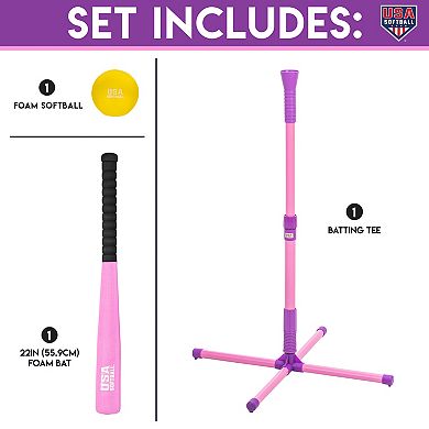 Franklin Sports XT Kids Baseball & Softball Batting Tee Set