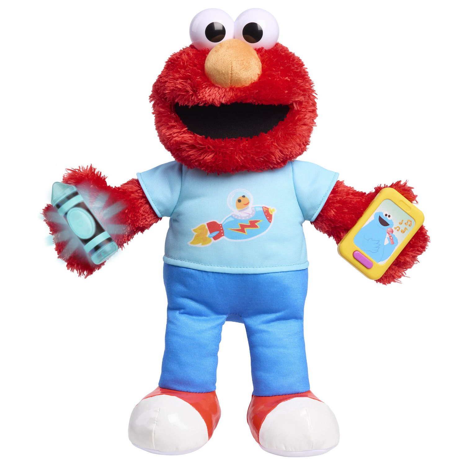 Детская мягкая игрушка Just Play Sesame Street Plush Learning Elmo — фото 2