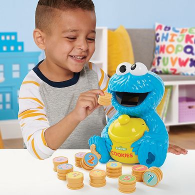 Just Play Sesame Street 12-piece Cookie's Counting Jar