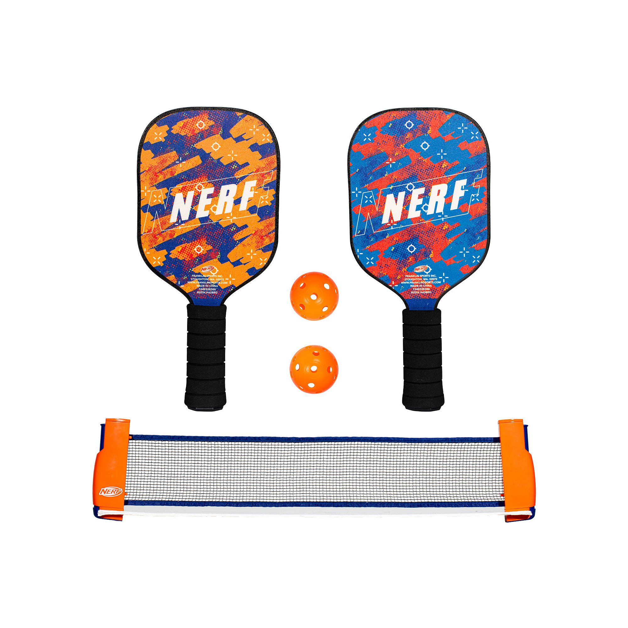 Franklin Sports NERF Tabletop Pickleball Set, Multi