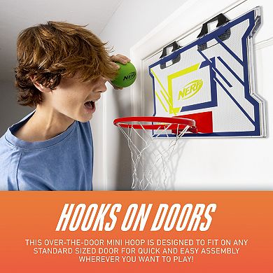 Nerf Mini Over the Door Basketball NERFOOP Set