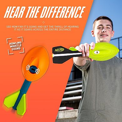 Franklin Sports Nerf Vortex Foam Football Dual Power Pack