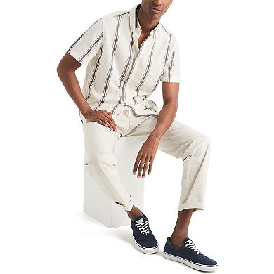 Men's Nautica Regular Fit Short Sleeve Woven Shirt