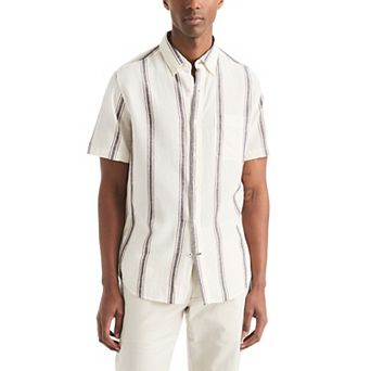 Men's Nautica Regular Fit Short Sleeve Woven Shirt