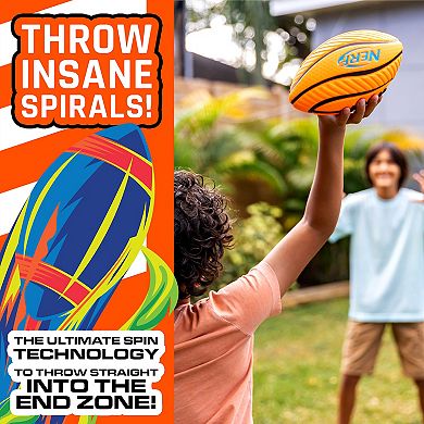NERF Spiral Grip Mini Foam Football