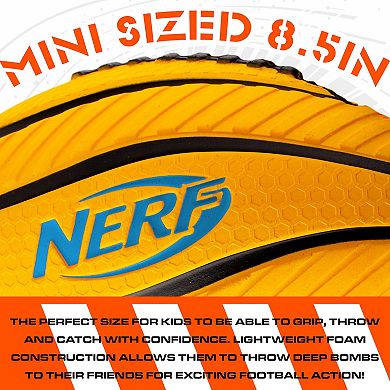 NERF Spiral Grip Mini Foam Football