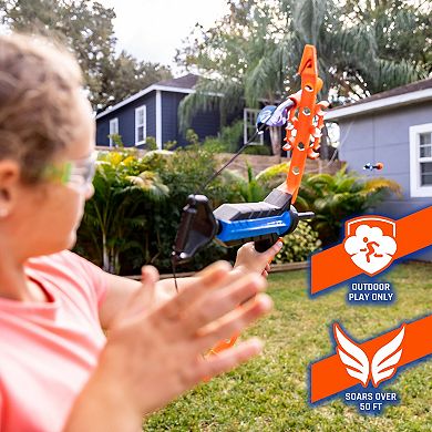 Franklin Sports NERF Rip Rocket Bow & Arrow Blaster Set