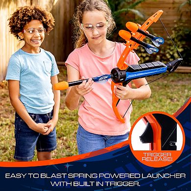 Franklin Sports NERF Rip Rocket Bow & Arrow Blaster Set