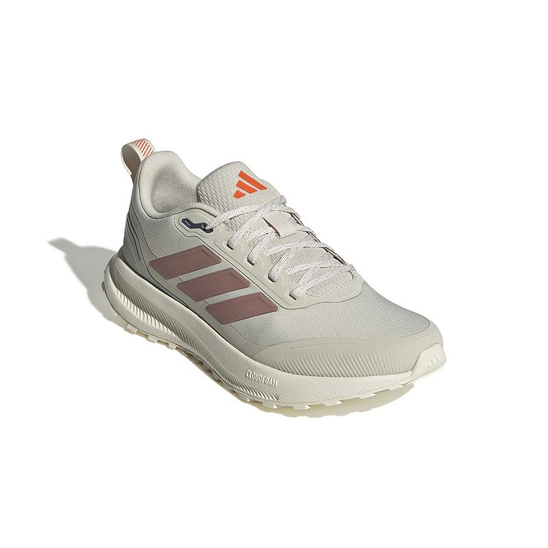 adidas Runfalcon 5.0 Women's Lace-Up Running Shoes, Size: 7.5, Light Beige