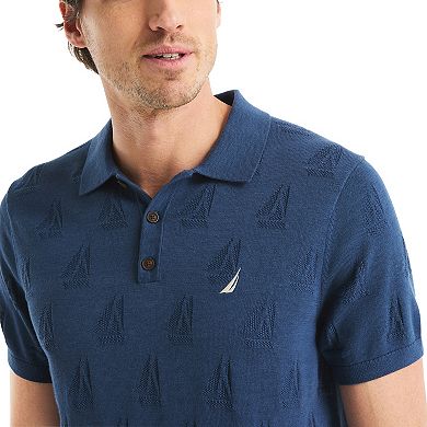 Men's Nautica Patterned Sweater Polo