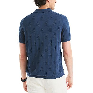 Men's Nautica Patterned Sweater Polo