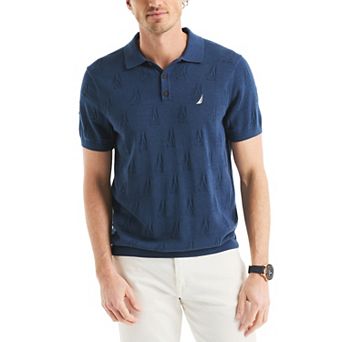Men's Nautica Patterned Sweater Polo