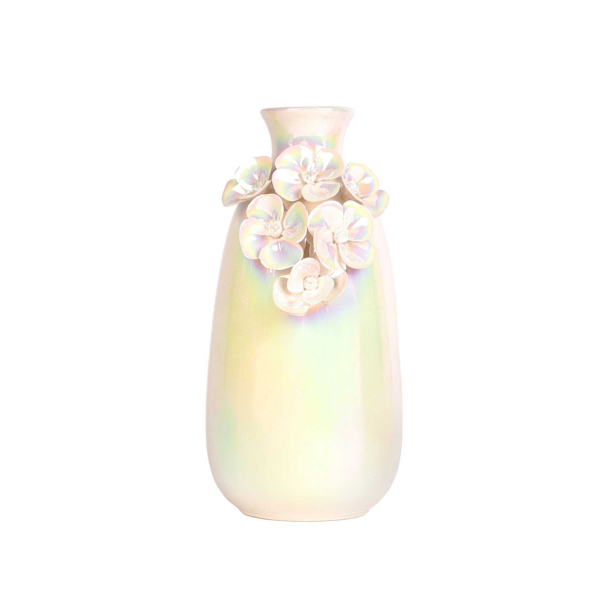Studio 66 Moms Day Floral Luster Vase, Multi