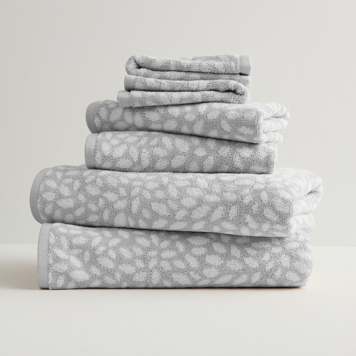 Sonoma Goods For Life® 6-Piece Ultimate Hygro Towel Set - Light Gray Abstract
