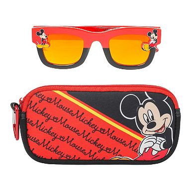 Boys Disney's Mickey Mouse 2-pc. Sunglasses and Soft Case