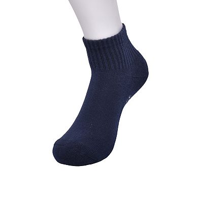 Kids' Messi Collection 6 pk. Lockup Cushioned Cotton Quarter Socks