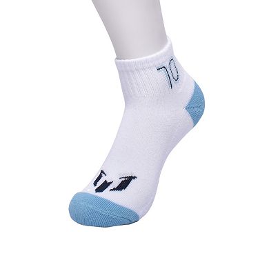 Kids' Messi Collection 6 pk. Lockup Cushioned Cotton Quarter Socks