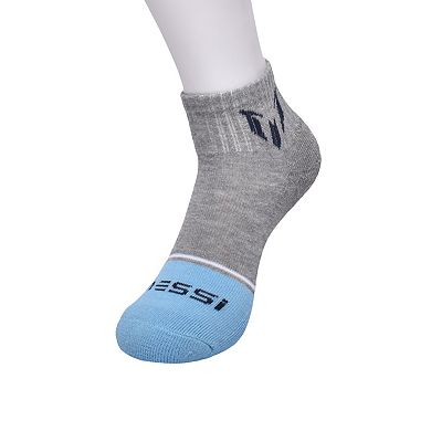 Kids' Messi Collection 6 pk. Lockup Cushioned Cotton Quarter Socks