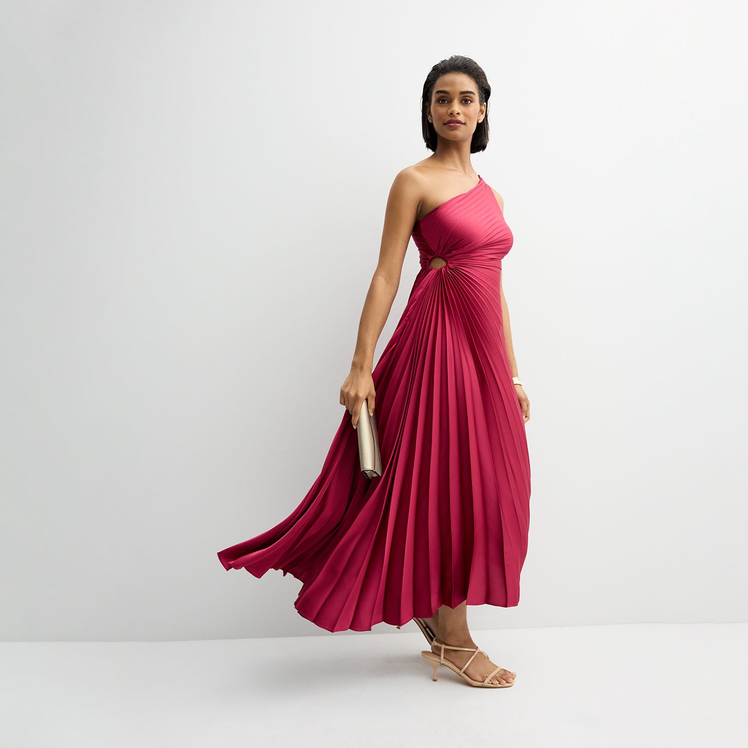 Maxi Dress One Shoulder Nicole Miller Dresses Sale