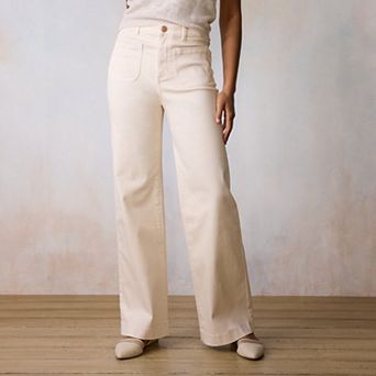 Women's LC Lauren Conrad Super High Rise Wide Leg Jeans