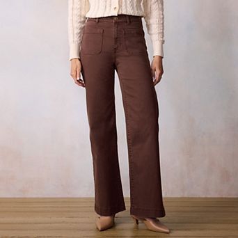 Women's LC Lauren Conrad Super High Rise Wide Leg Jeans