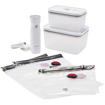 Zwilling Fresh & Save 7-pc Vacuum Sealer Machine Starter Set