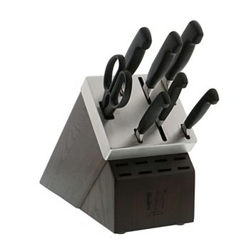 Zwilling Four Star 8 pc Self-sharpening Knife Block Set