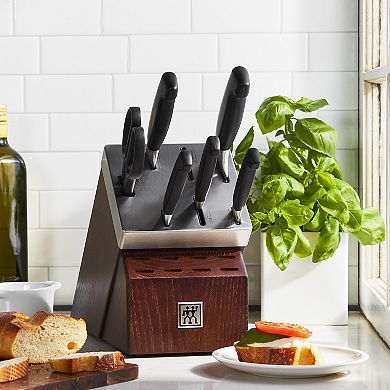Zwilling Four Star 7-pc Self-sharpening Knife Block Set